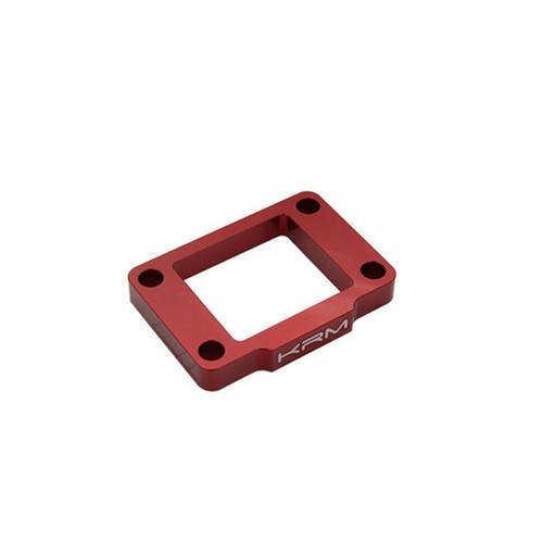 Basetta KRM 10mm Alza pacco lamellare Minarelli AM6 - Rosso