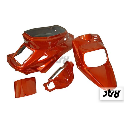 PonziRacing - Scooter e Moto 50cc > Estetica > Carene - Plastiche > Yamaha  - Mbk > Mbk Booster Spirit > Str8 > STR-990/OR SET CARENE BOOSTER STR8  ARANCIONE (4 PEZZI)