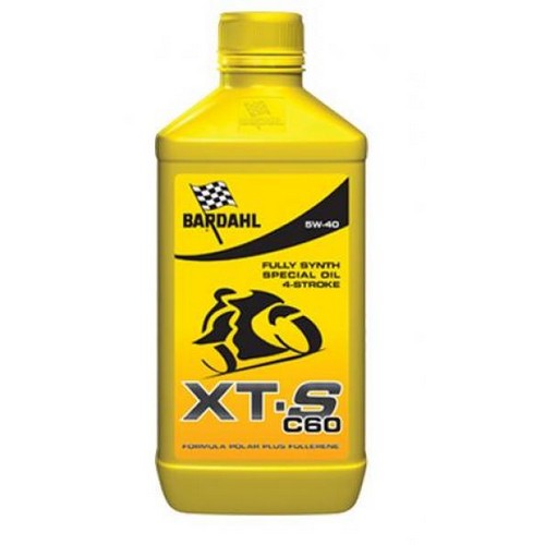 PonziRacing - Olio e Prodotti Vari > Olio Moto / Scooter > Bardahl > 355039 OLIO  BARDAHL XTS C60 5W40 LUBRIFICANTE PER MOTO 4T 1LT