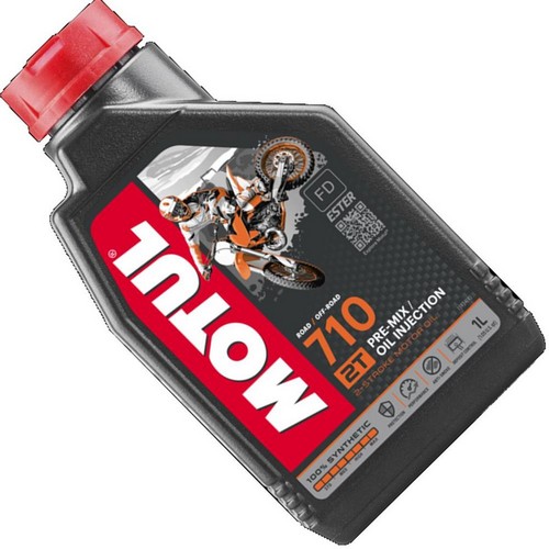 PonziRacing - Olio e Prodotti Vari > Olio Moto / Scooter > Motul > 104034 1  LITRO OLIO MOTUL 710 SINTETICO 100% 2TEMPI