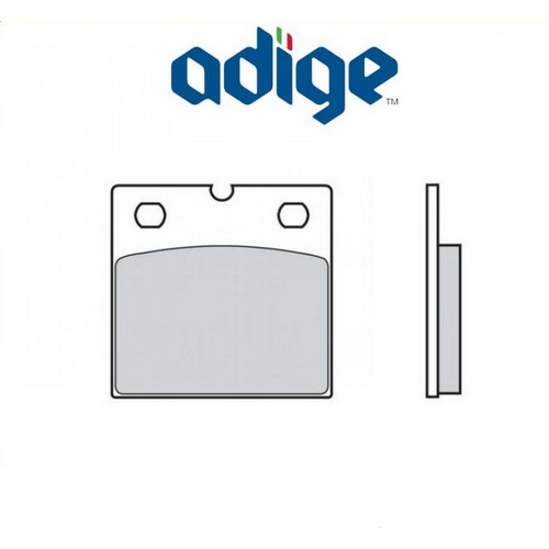 ORGANICHE Adige P.013ASX PASTIGLIE FRENO ADIGE POSTERIORE BMW R 90 1981 900cc 
