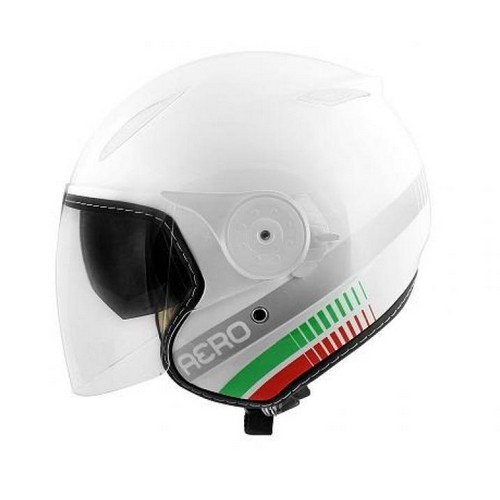 441880C CASCO JET DOPPIA VISIERA AERO ITALIA CLASSIC TAGLIA L (INTERNO NERO)