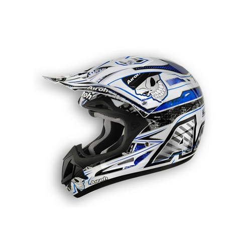 PonziRacing - Cross / Enduro / Motard > Abbigliamento > Casco Cross > Airoh  > casco Jumper Mister-X colore blu misura XL